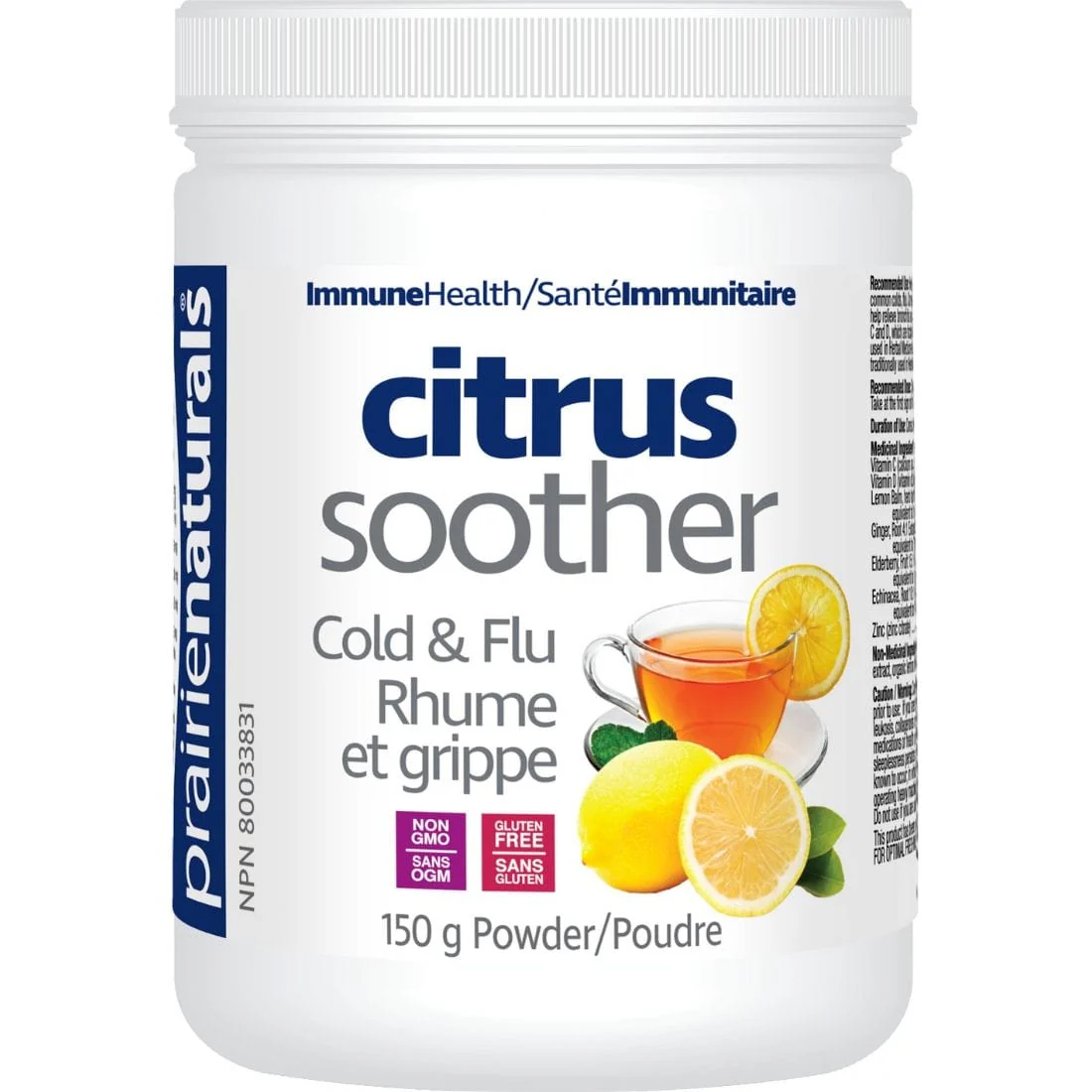 Prairie Naturals Citrus Soother, Natural, Instant Cold and Flu Remedy, 150g - Image 3