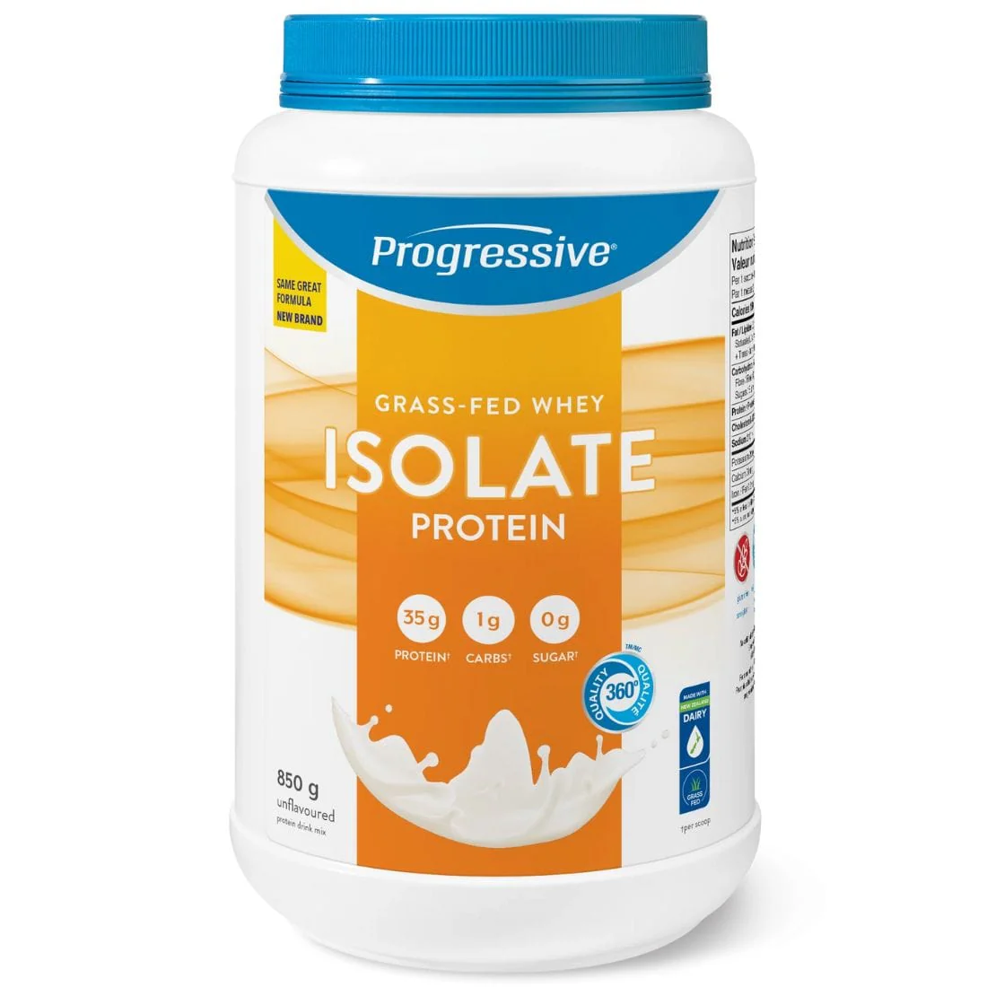 Progressive Grass Fed Whey Isolate (Formerly Precision All Natural Whey Isolate Protein), 100% New Zealand Whey - Image 3
