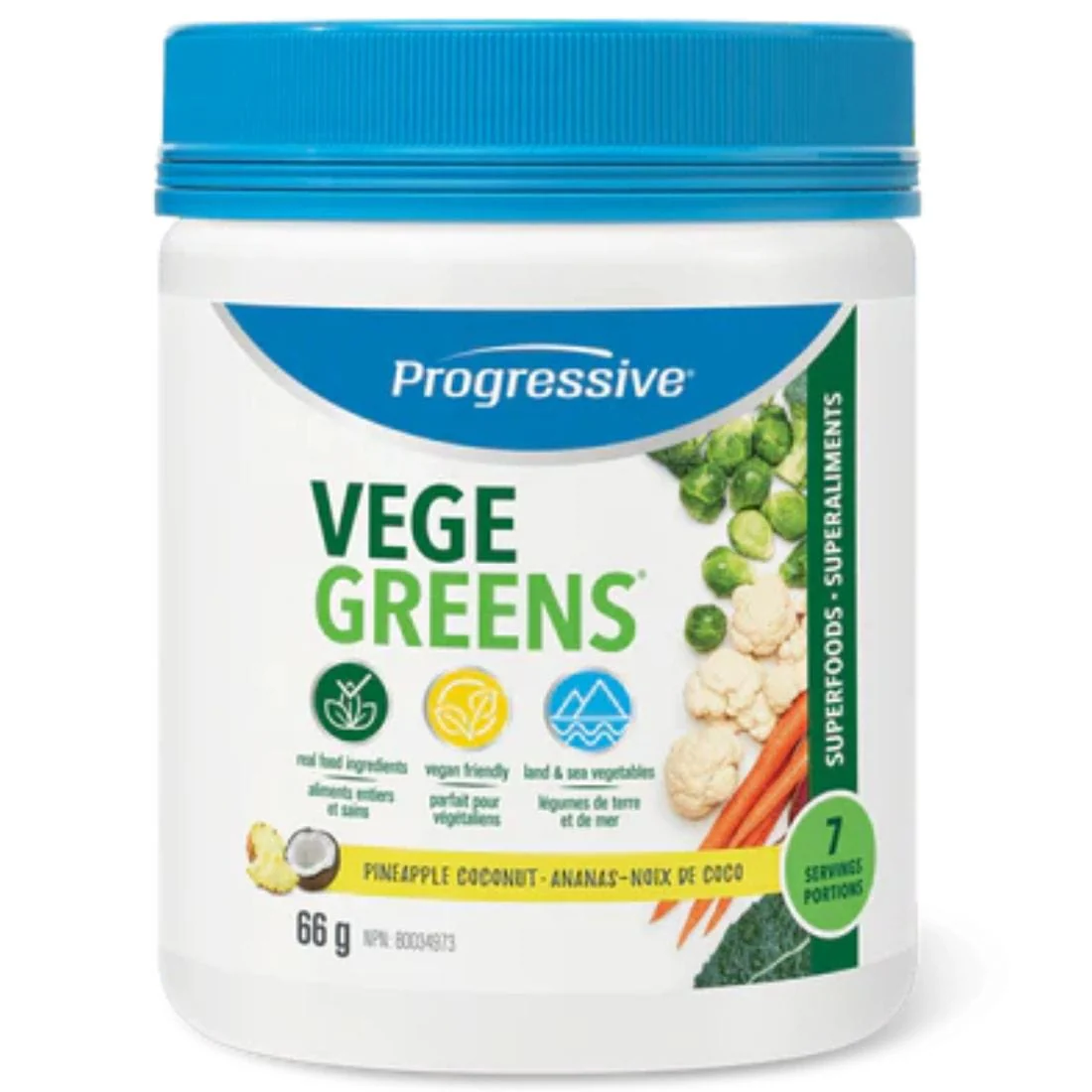 Progressive VegeGreens Powder, Superfood Greens Formula - Image 5