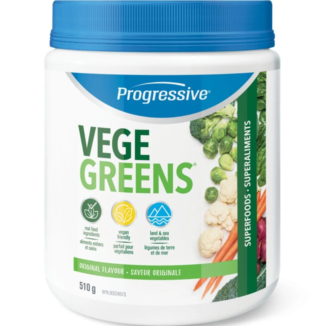Progressive VegeGreens Powder, Superfood Greens Formula - Image 4