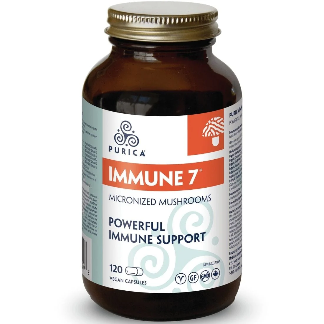 Purica Immune 7, Ultimate Immune Booster With Mushrooms and Antioxidants - Image 3