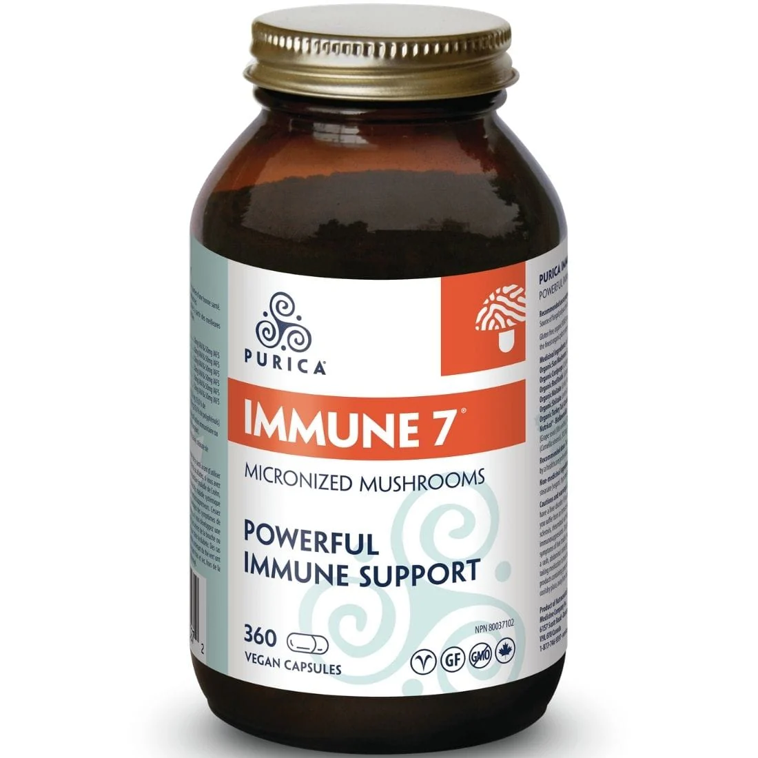Purica Immune 7, Ultimate Immune Booster With Mushrooms and Antioxidants - Image 5