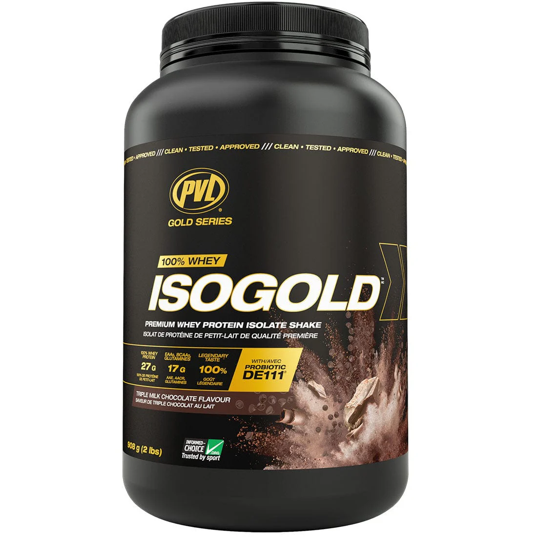 PVL IsoGold Whey Protein Isolate Protein Powder, With Probiotics, Enzymes & Zero Fillers - Image 11