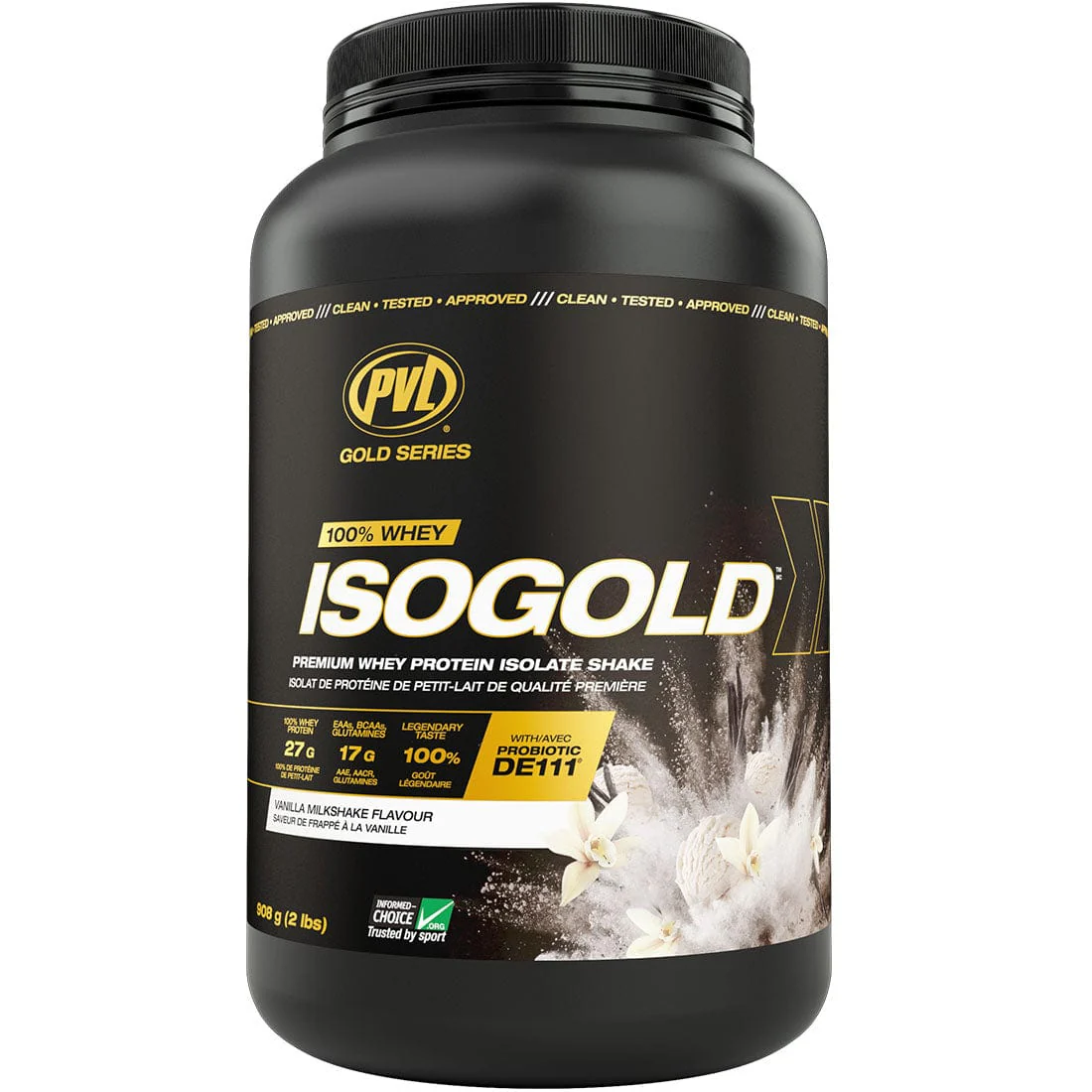 PVL IsoGold Whey Protein Isolate Protein Powder, With Probiotics, Enzymes & Zero Fillers - Image 13