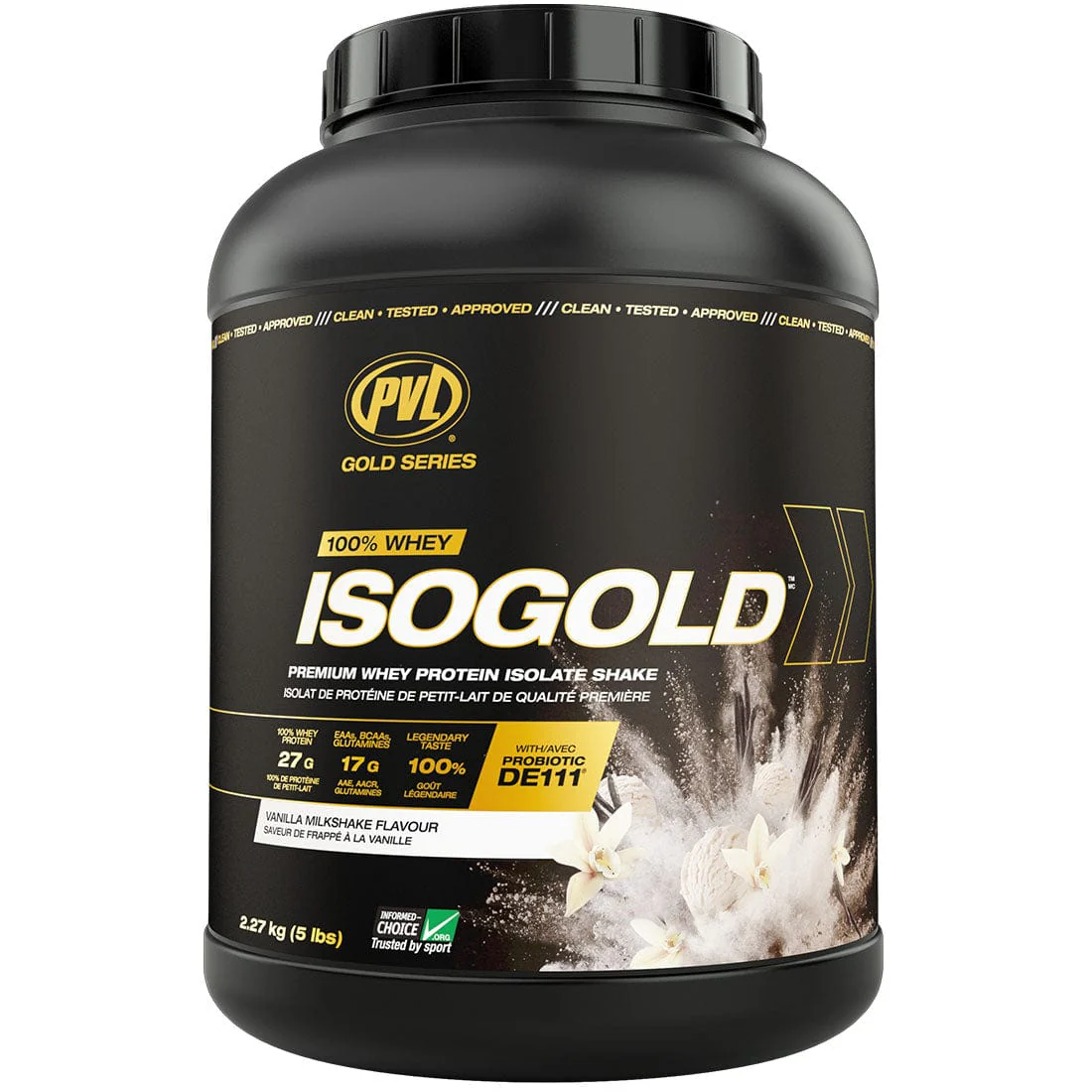 PVL IsoGold Whey Protein Isolate Protein Powder, With Probiotics, Enzymes & Zero Fillers - Image 14