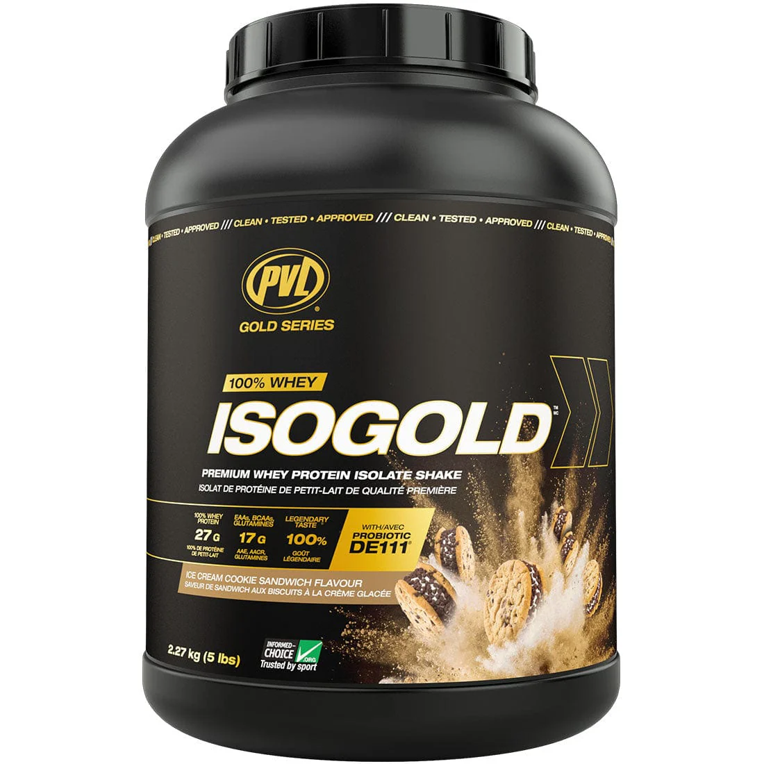 PVL IsoGold Whey Protein Isolate Protein Powder, With Probiotics, Enzymes & Zero Fillers - Image 5