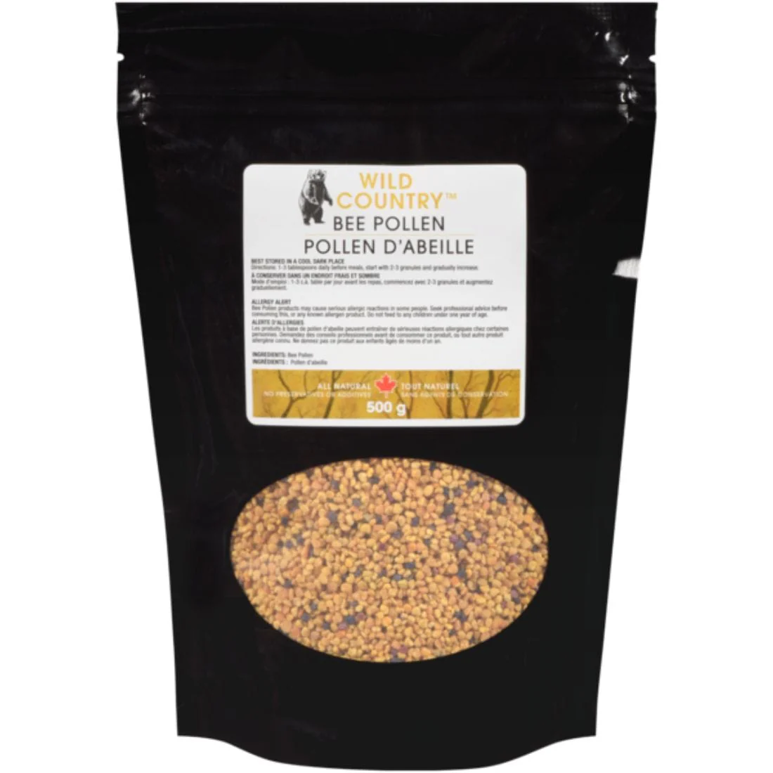 Wild Country Bee Pollen Granules - Image 3